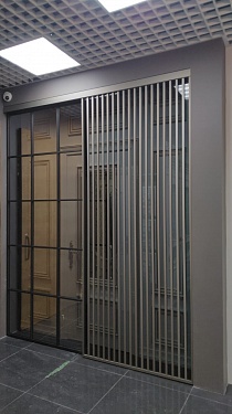 раздвижные интерьерные перегородки LOFT Италия.  �21