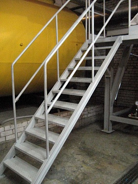Изготовление лестниц из металла.  3