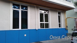 виноградная 1в. окна рехау грацио.