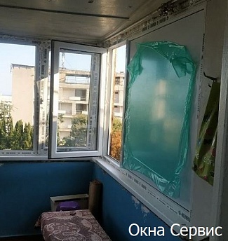 Установили окна рехау блитз..  �2