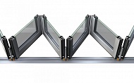 Алюминиевая дверь-гармошка Alumil M19800